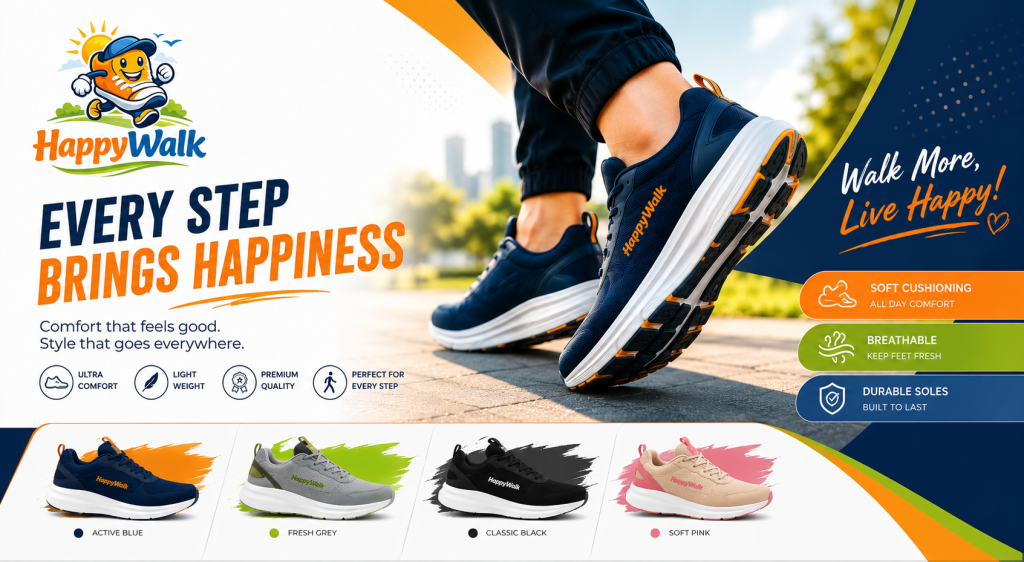 happy walk